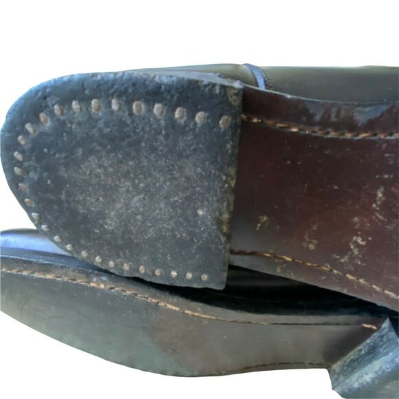 Marlborough Riding Boots Women's US SZ 8.5 UK size 7.5 Black Leather Knee High - Picture 8 of 12